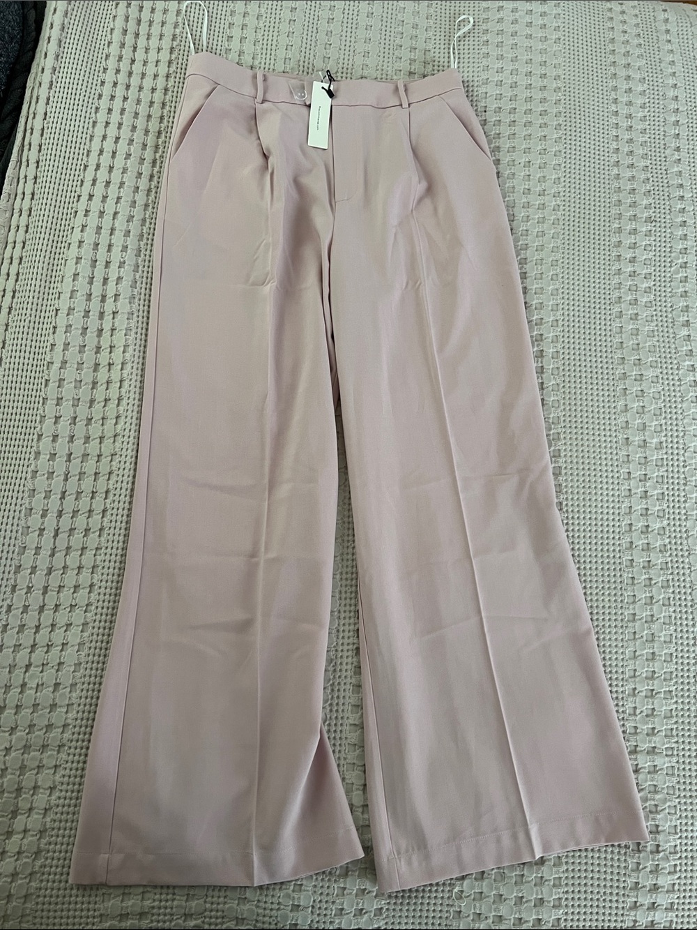 Commense Blush Wide-Leg Trousers